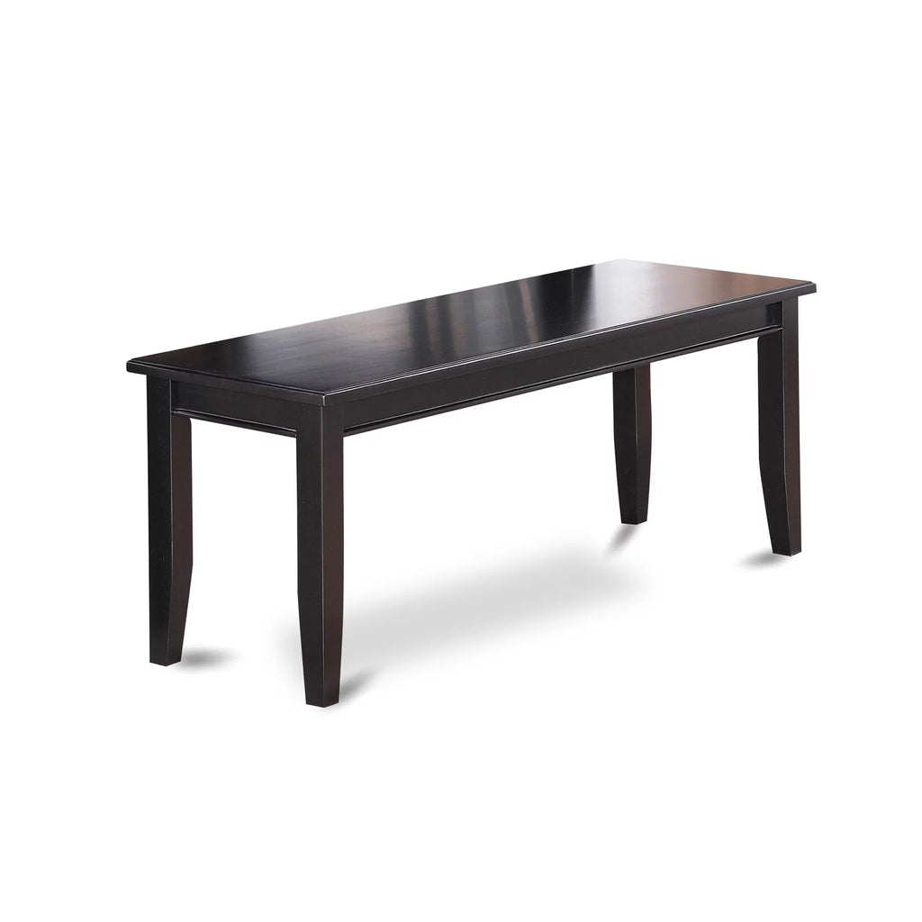 Black 6 Piece Rectangular Dinette Table Set L6151