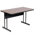 24 x 48 in. Black Granite Computer & Training Tables B89667