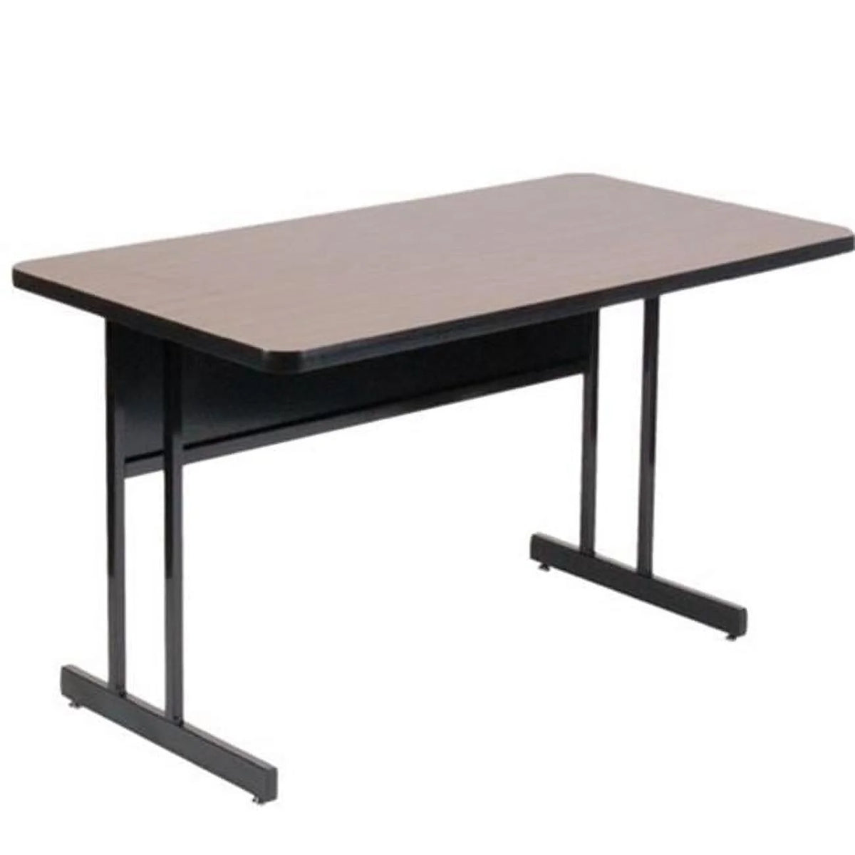 24 x 48 in. Black Granite Computer & Training Tables B89667