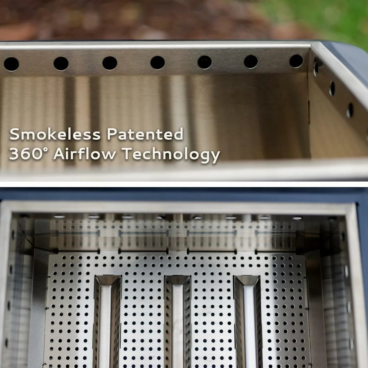 21.5 Inch Smokeless Metal Fire Pit I701856