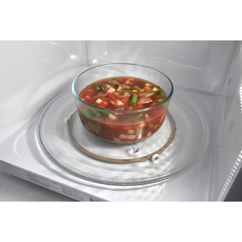 1.6 cu. ft. Black Stainless Countertop Microwave Q97118