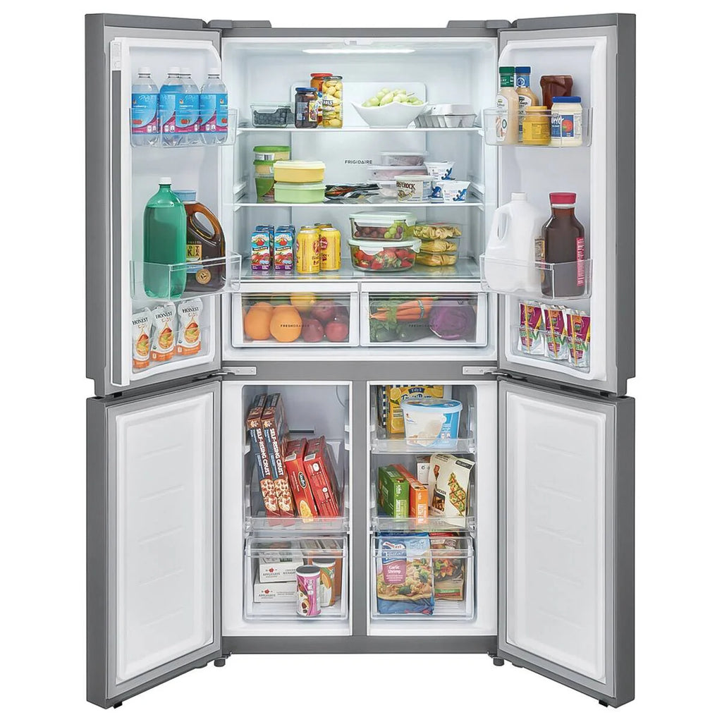 33 IN 17.4 CU FT Stainless Steel French Four Door Refrigerator J7250