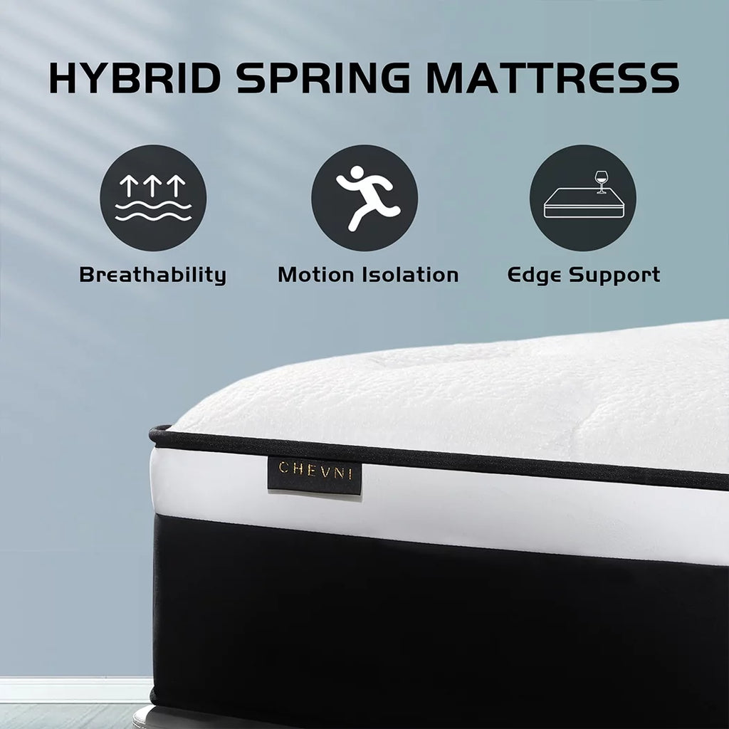 Memory Foam Spring Hybrid Mattress Twin C32246