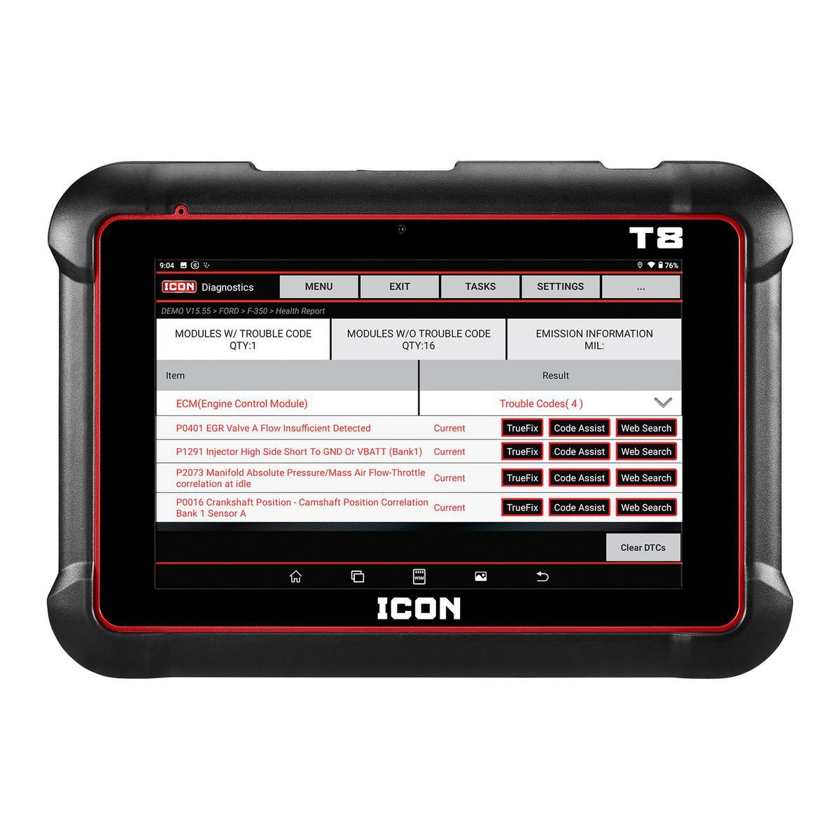 Professional Intelligent Diagnostic Scanner T283