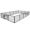 Expandable 16 Panel Dog Kennel Playpen A1231