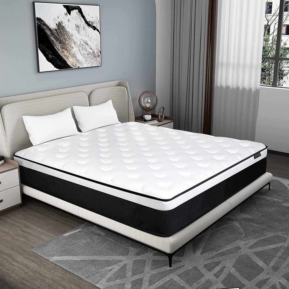 Memory Foam Spring Hybrid Mattress Twin C32246