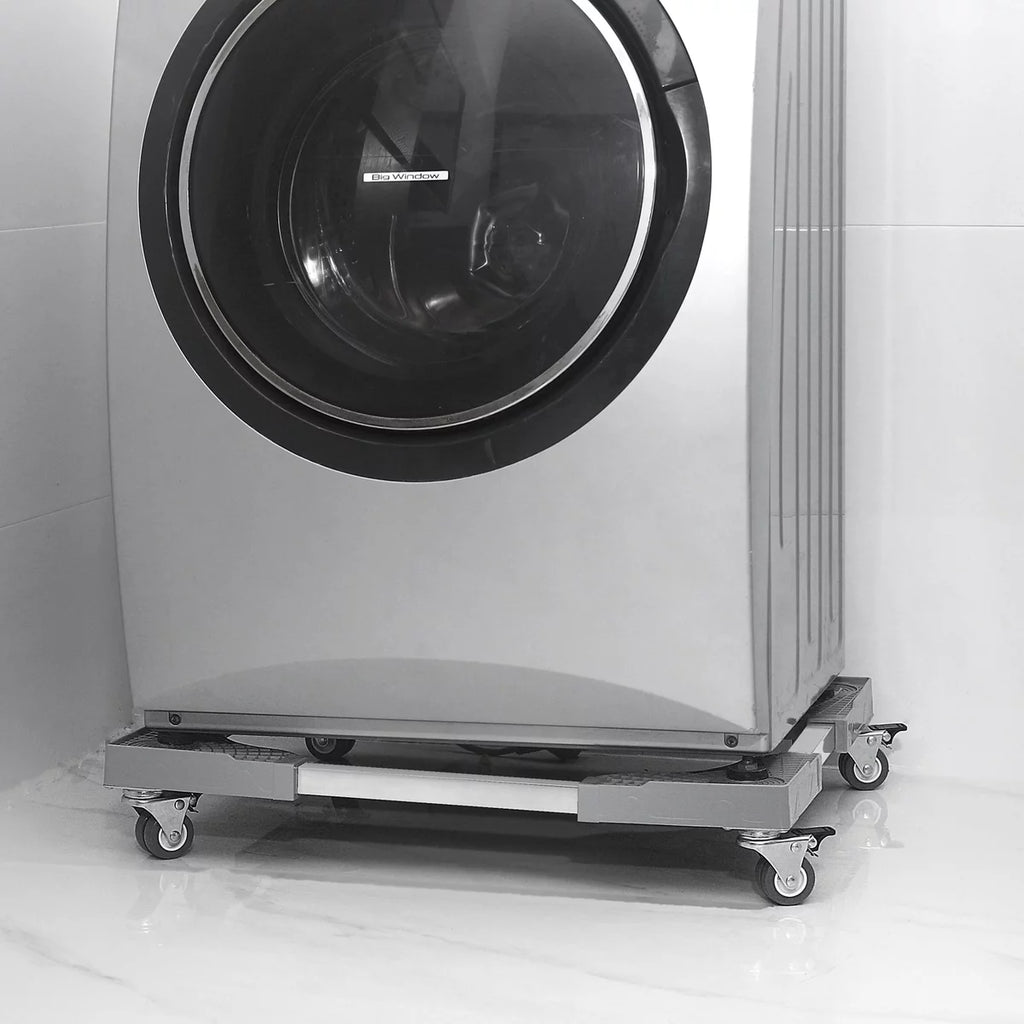 Adjustable Washing Machine and Dryer Stand with 4 Lifting Feet S9137
