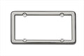License Plate Frame Black Chrome M36136