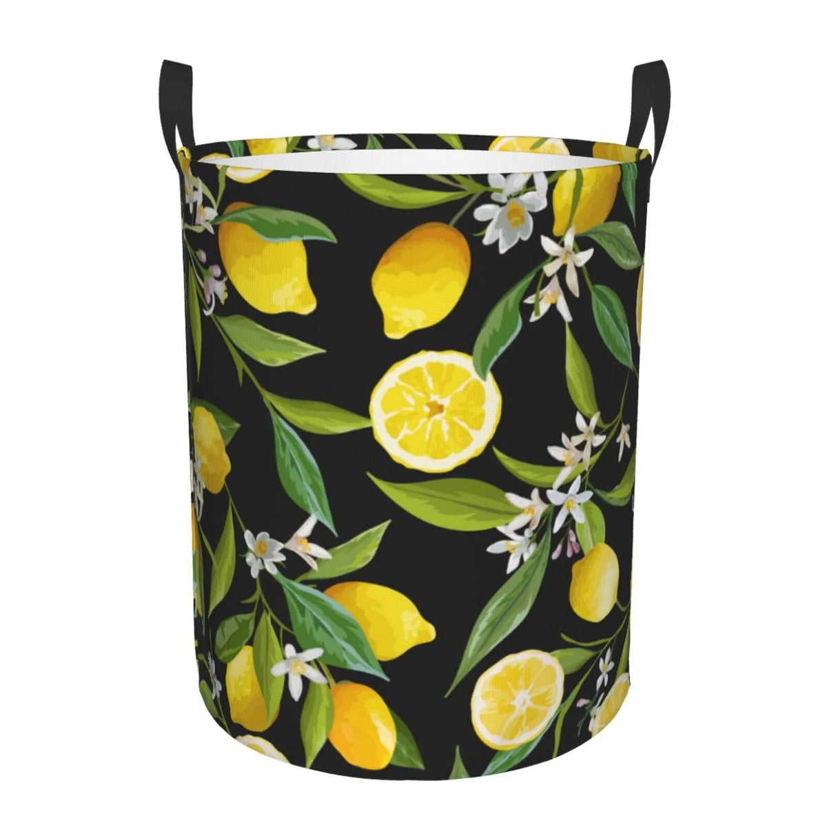 Round Laundry Hamper with Handles V217