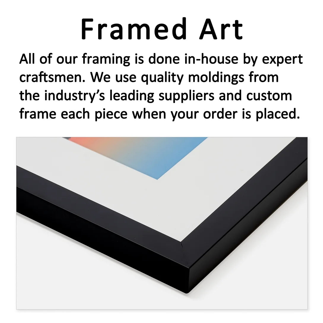 Framed Print 17-7/8" x 21-7/8" X6472