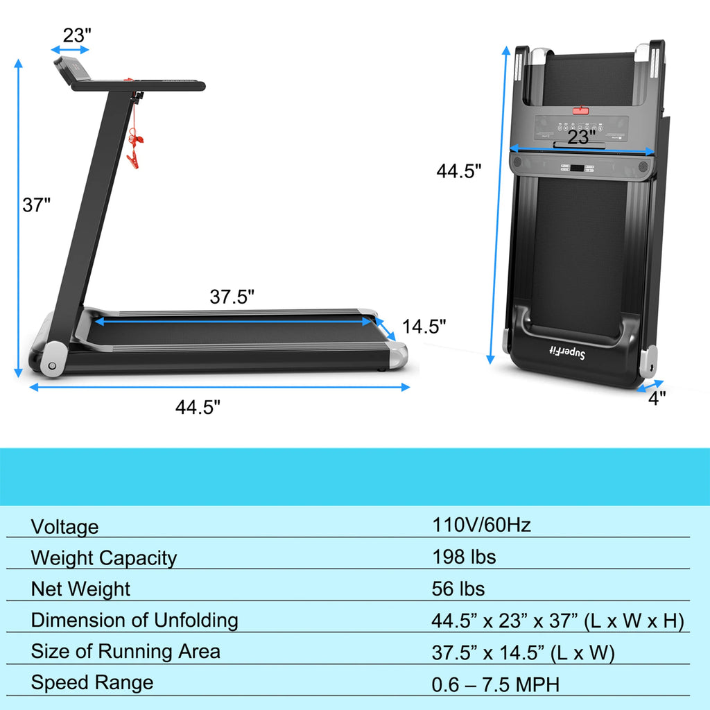 Electric Folding Treadmill O91110