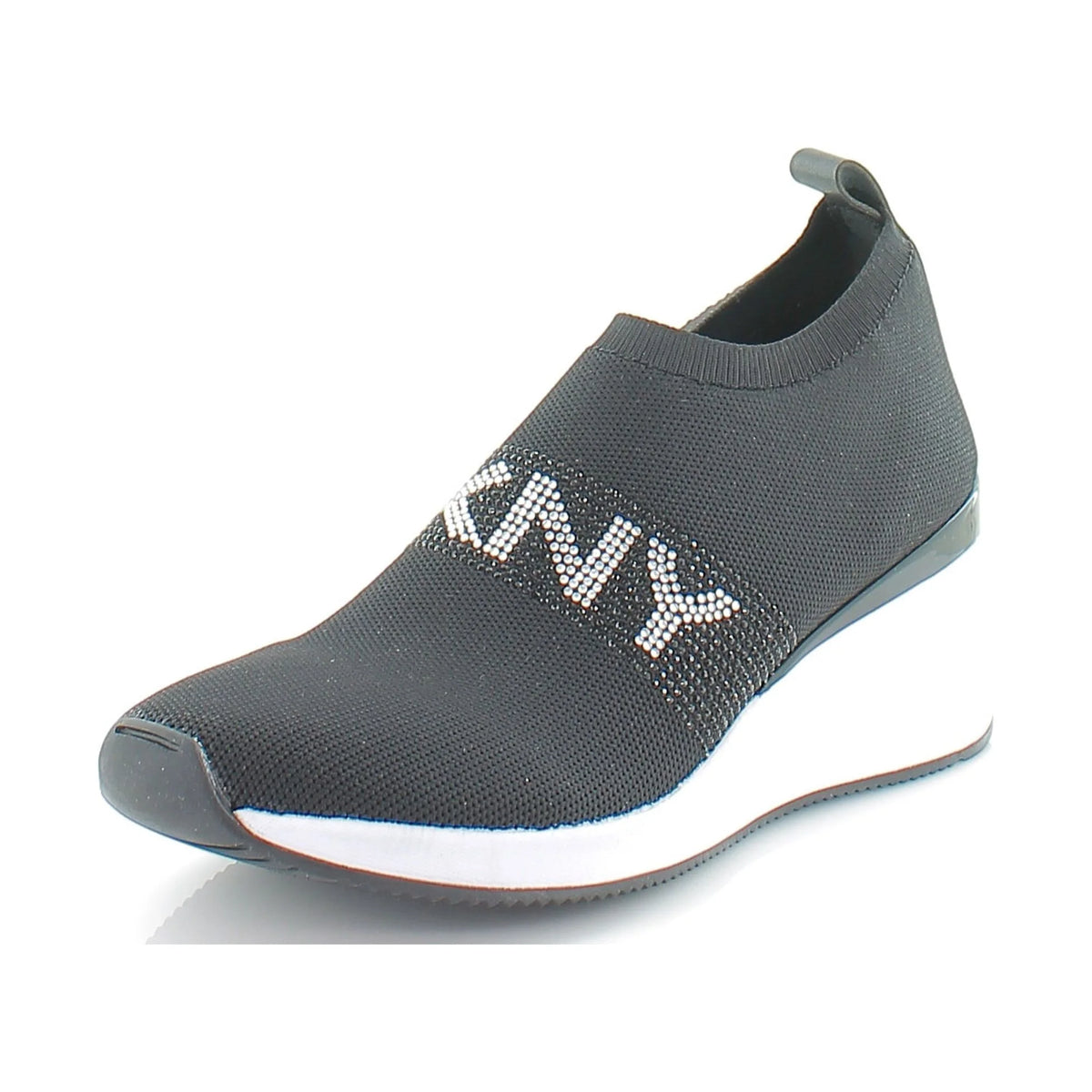 Black Slip On Wedge N5607