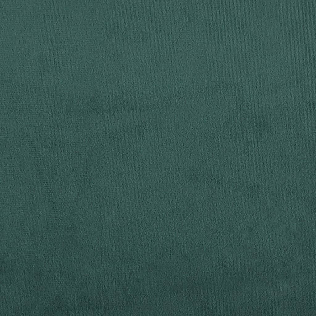 Dark Green Velvet 2 Piece Sofa Set H643