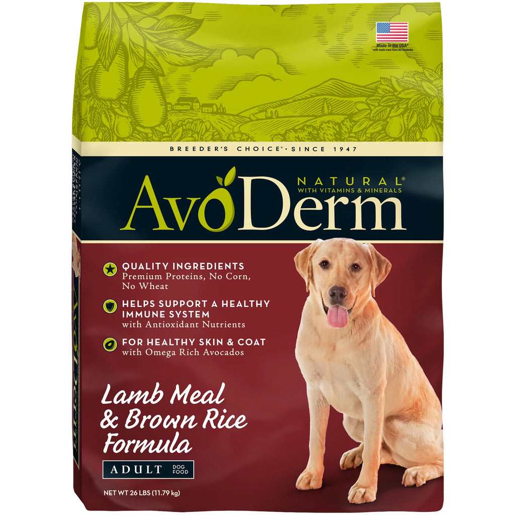 Natural Lamb and Rice Dry Dog Food 26-Pound J305