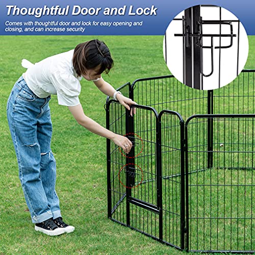 40 inch 16 Panels Metal Dog Playpen Q289