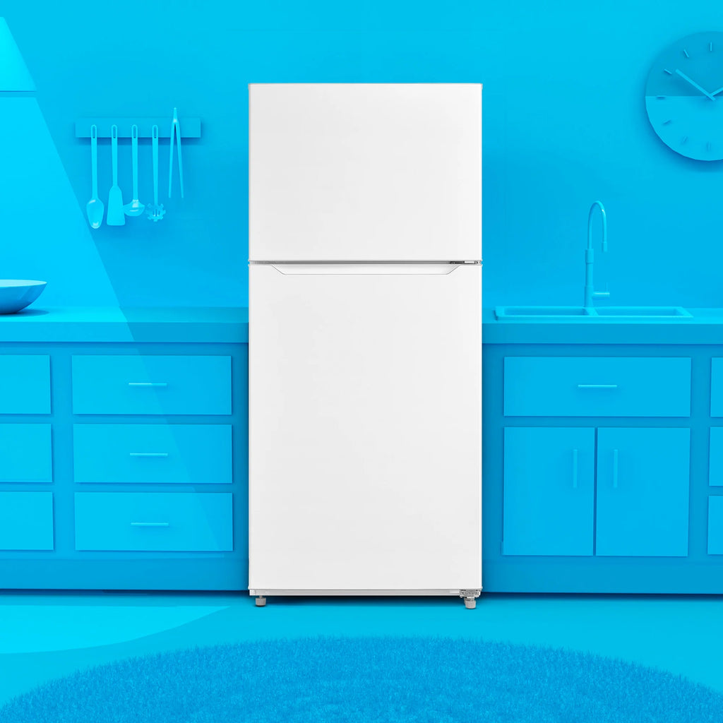 14.2 cu. ft. Top Freezer Refrigerator White F3386