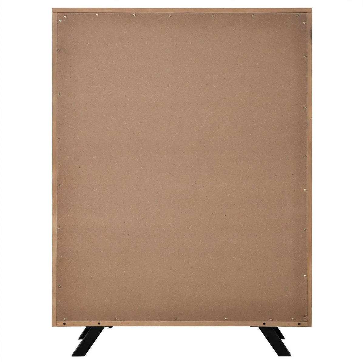 Light Honey Brown 5-drawer Rectangular Chest J731