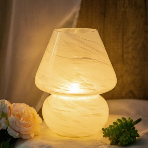 Mushroom Table Lamp with LED Bulb M507