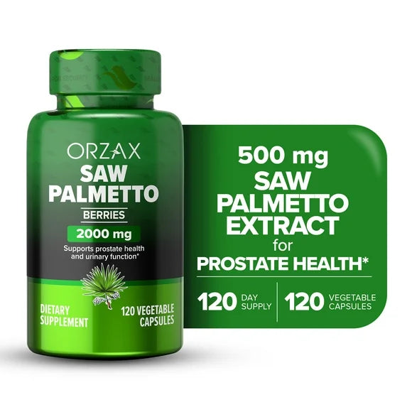 Saw Palmetto Extract 2000 mg 120 Veg Capsules U421466