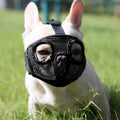 Adjustable Breathable Mesh Short Snout Dog Muzzle Y628