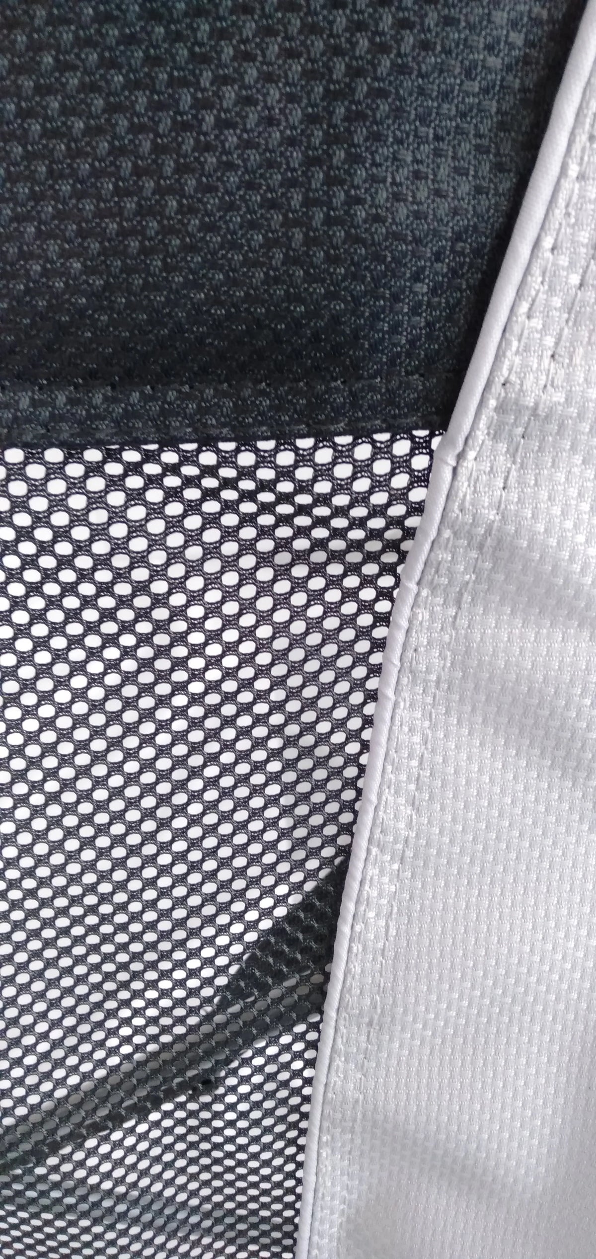 Gray and Black Mesh Camp Chair M661