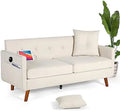 65" Loveseat Sofa with USB & Pillows H30543