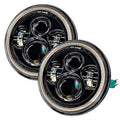 Jeep Wrangler JK LED Halo Headlights F702