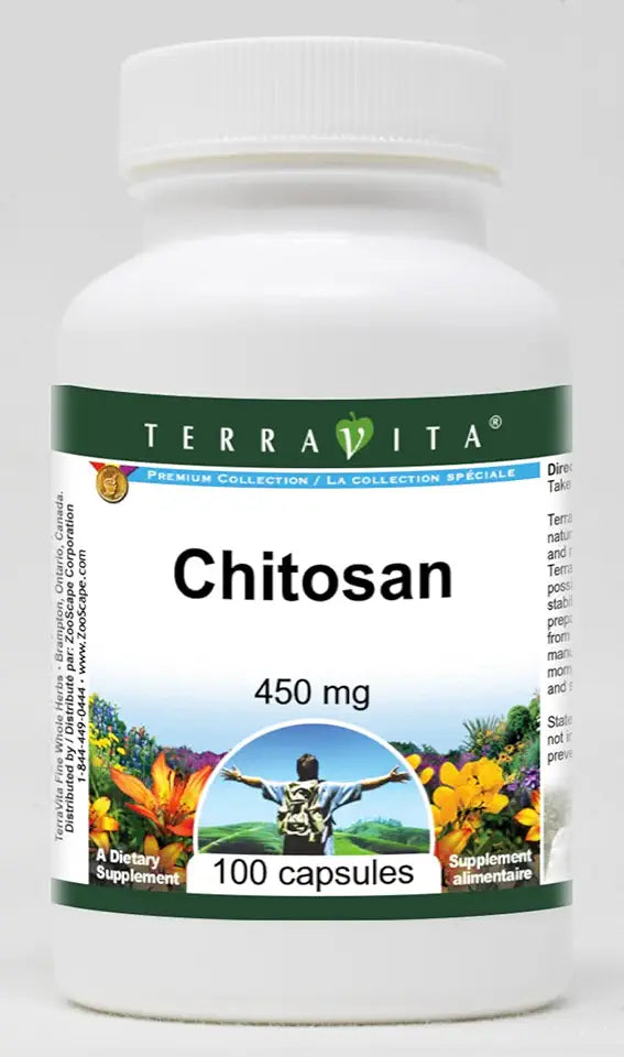 Chitosan 450 mg 100 Capsules D447855