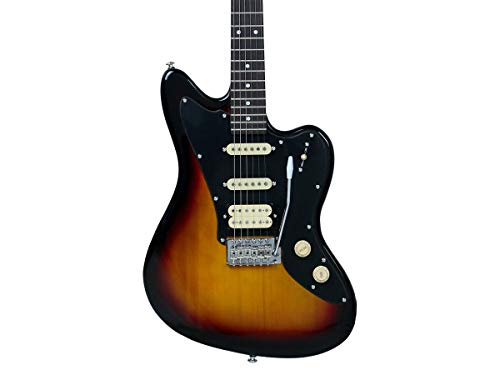 6 String Basswood Body Electric Guitar Sunburst J529764