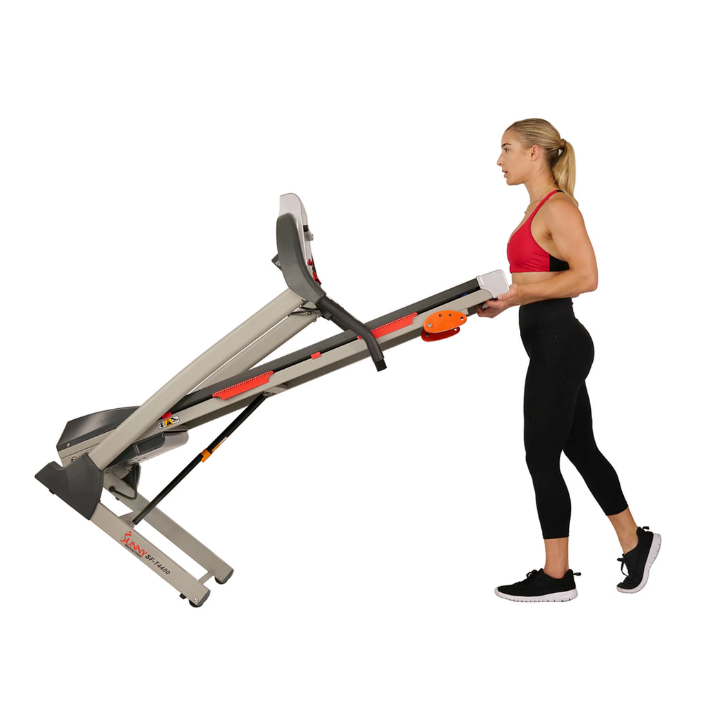 Folding Treadmill with Manual Incline and Pulse Sensors Z76419