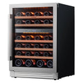 24 inch 46 Bottle Stainless Steel Wine Cooler Refrigerator R8490