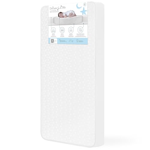 Full Size Firm Foam Crib and Toddler Bed Mattress, 6 Inch M53985