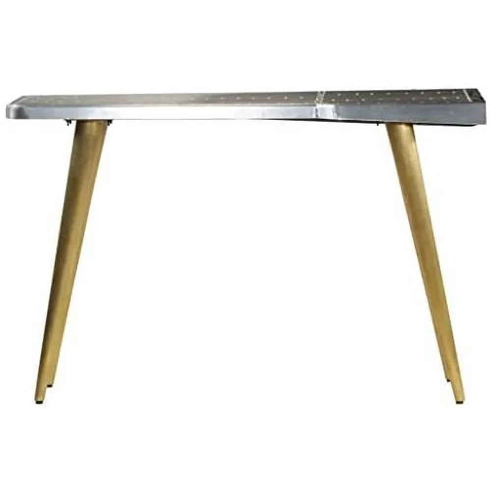 Vintage Computer Desk with Steel Legs Z545162