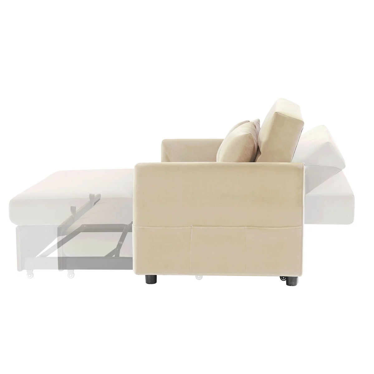 Loveseat Sofa with 2 Pillows V22836